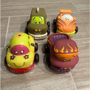 B. Toys 4 Pull-Back Toy Vehicles Baby/Toddler
